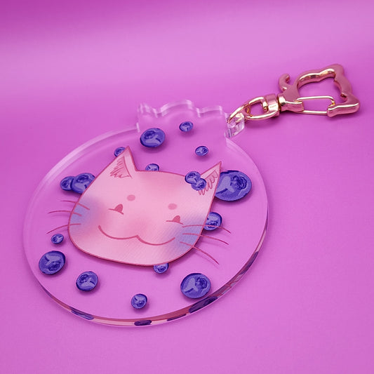 Blueberry Pink Cat